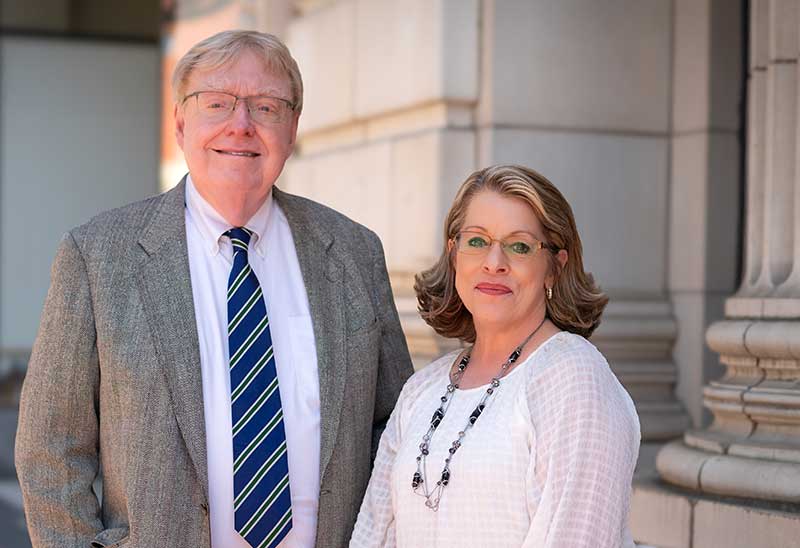 Attorney James F. Humphreys and Paralegal Brandy